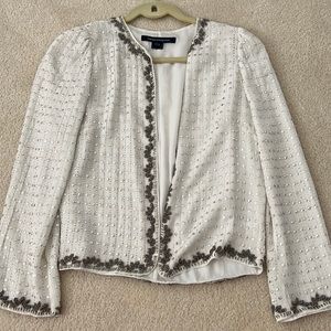 French Connection beaded/sequin jacket